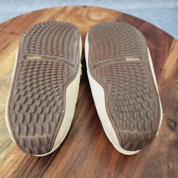 Dexter Leather Suede Driving Moccasin Light Sand Women’s Size: 8.5M - Picture 8 of 12